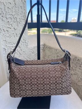 Vintage Coach Signature Hobo Bag